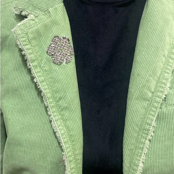 Fossil Corduroy Embroidered Blazer - Picture 2 of 6